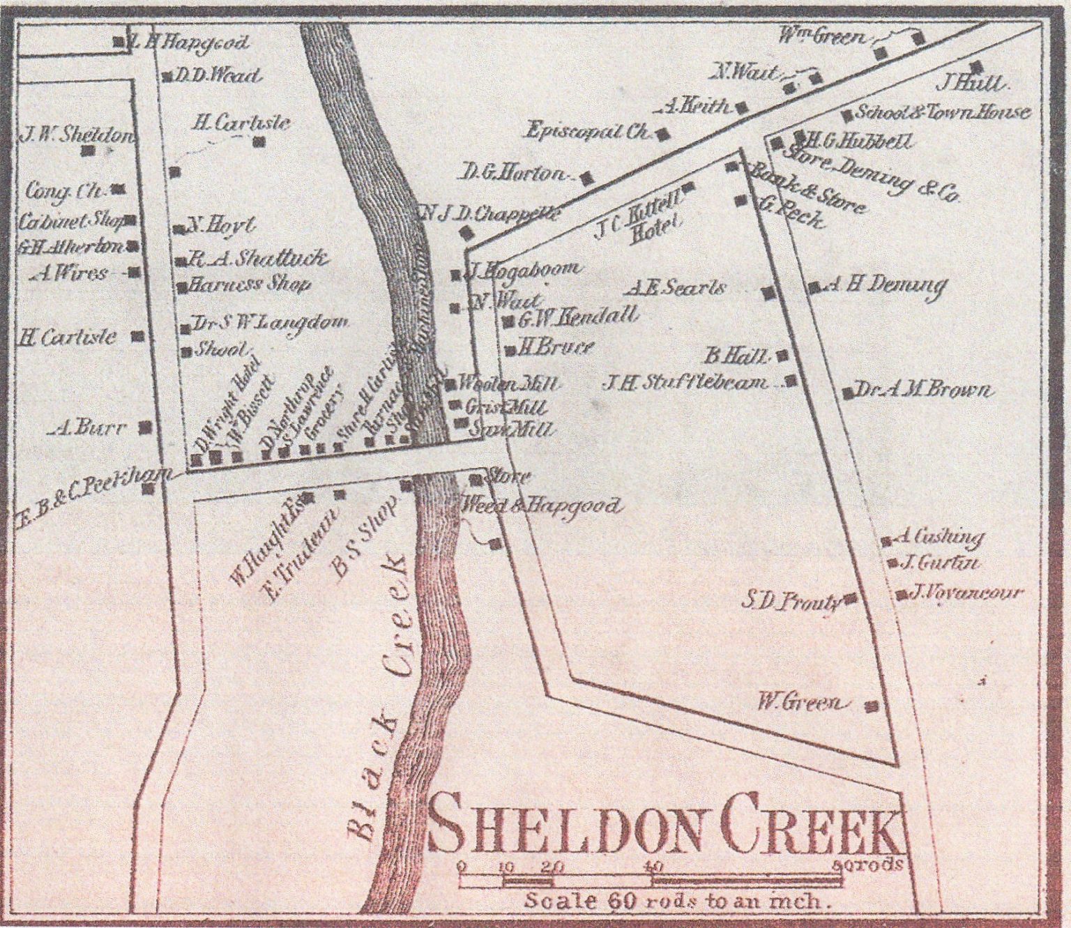 Historic Bridge Street | Sheldon Historical Society